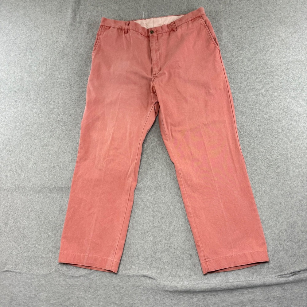 Murray's Toggery Shop Nantucket Reds Pants Mens 38x30 Pink Cotton Salmon Vintage